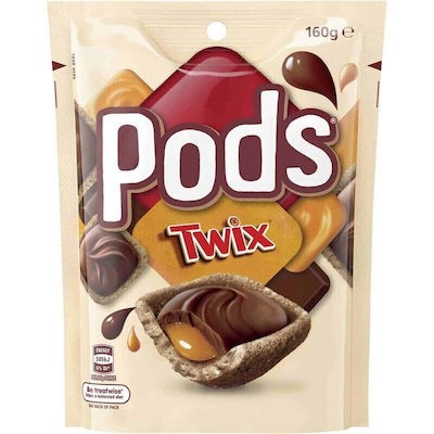 Twix Pods Σοκολάτα 160gr